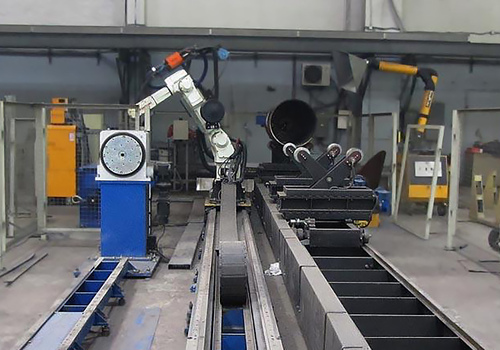 Plasma Cutting Industrial Pipe