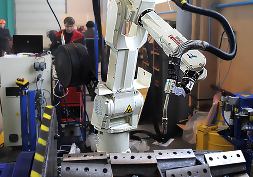 Robotic Welding Rock Grinder
