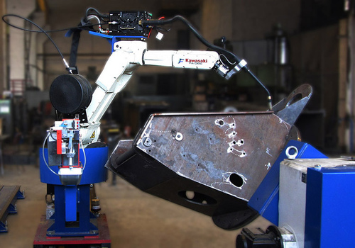Robotic Welding Transport Assembly