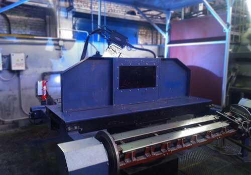 Robotic Welding Tractor Frame Parts