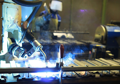 Robotic Welding Industrial Storage Racks