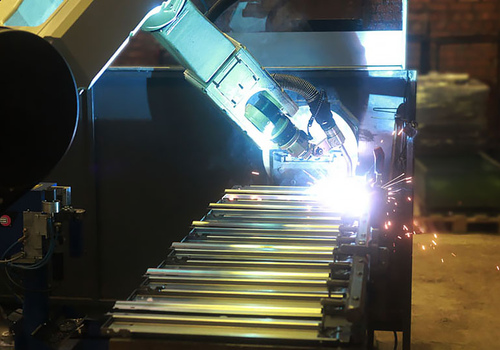 Robotic Welding Industrial Storage Racks