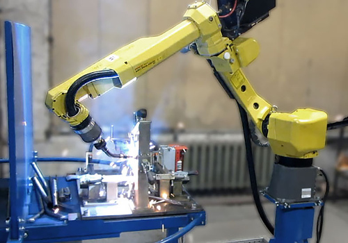 Robotic Welding Snow Racer Frames