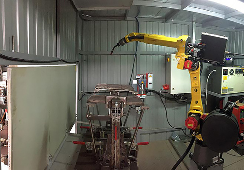 Robotic Welding Metal Furniture