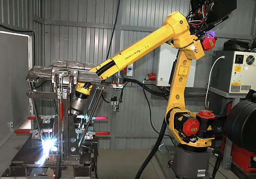 Robotic Welding Metal Furniture