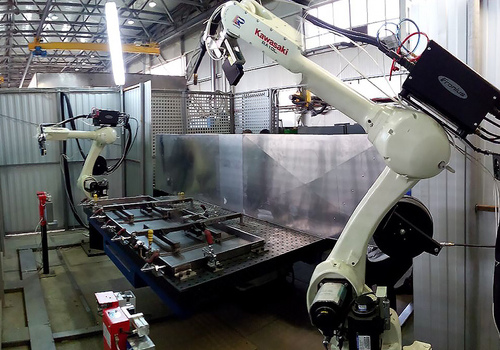 Robotic Welding Industrial Door Frames