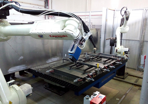 Robotic Welding Industrial Door Frames