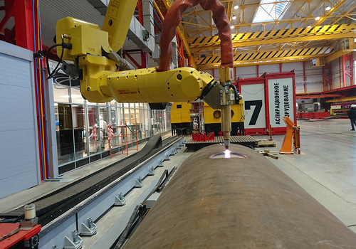 Robotic Gas Flame Cutting