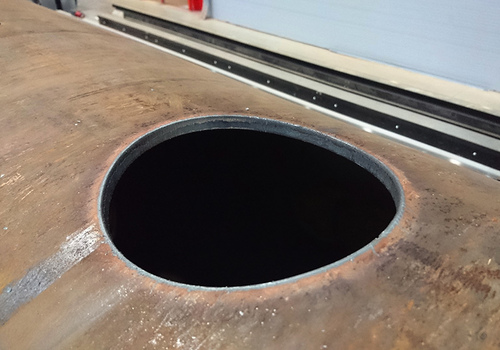 Robotic Gas Flame Cutting