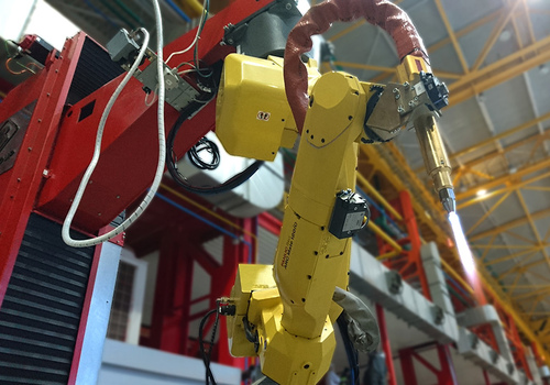 Robotic Gas Flame Cutting