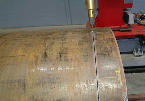 Robotic Gas Flame Cutting