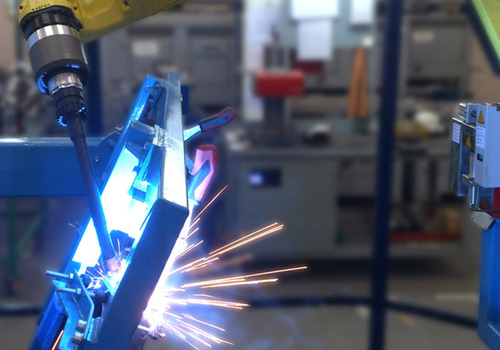 Robotic Welding Exhaust Manifold
