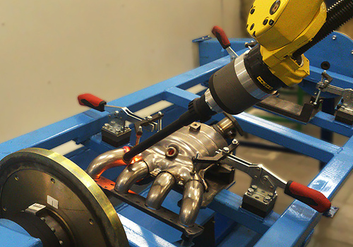 Robotic Welding Exhaust Manifold