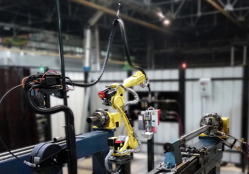Robotic Gas Preheat and Welding