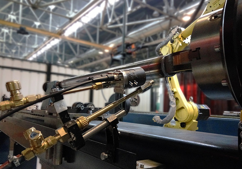 Robotic Gas Preheat and Welding