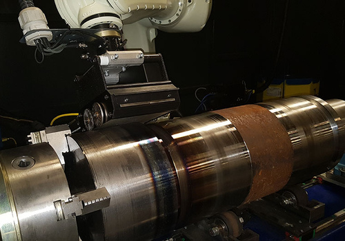 Robotic Induction Pre-Heat and Welding