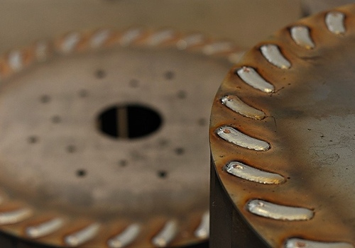 Robotic Welding Fan Turbines
