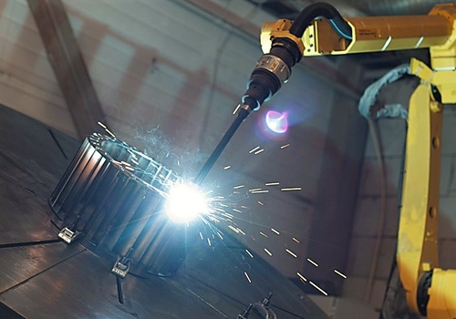 Robotic Welding Fan Turbines