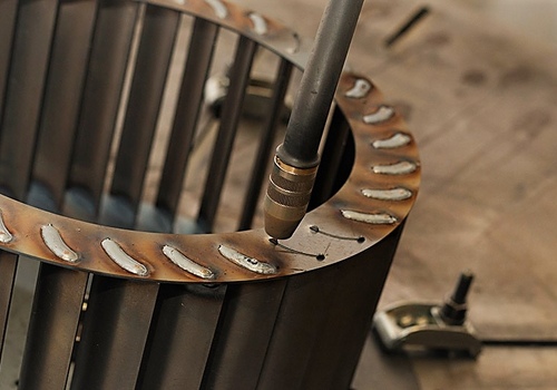 Robotic Welding Fan Turbines