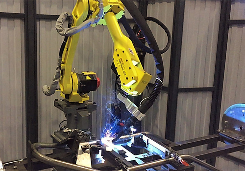 Robotic Welding for Wheeled Carts
