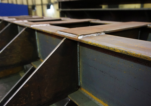 Robotic Welding of Support Beams