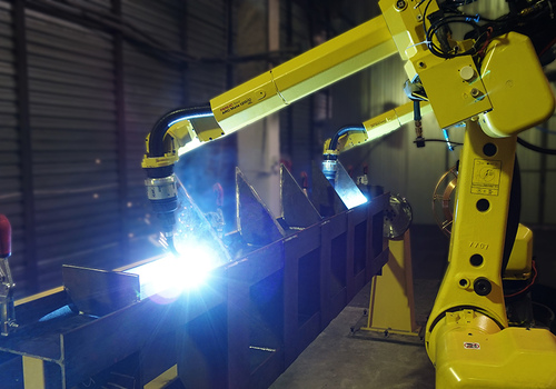Robotic Welding of Support Beams