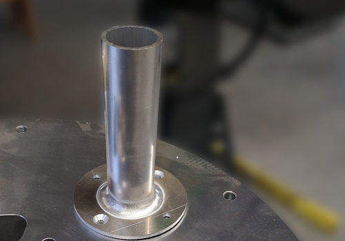 Robotic TIG welding of containers and tanks