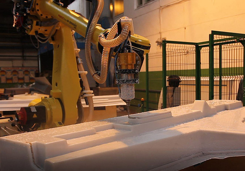 Robotic Milling Composite Material