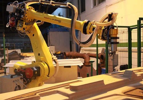 Robotic Milling Composite Material