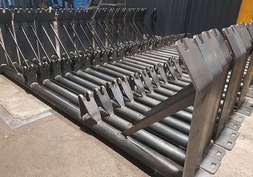 Robotic Welding Roller Supports