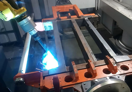 Robotic Welding Elevator Floors