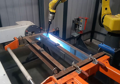 Robotic Welding Elevator Floors