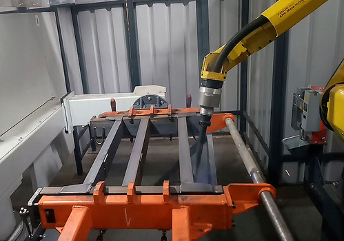 Robotic Welding Elevator Floors