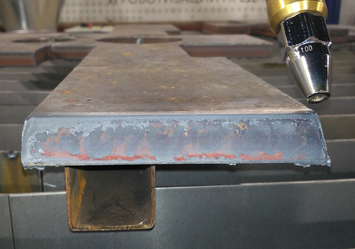 Robotic Gas Flame Cutting