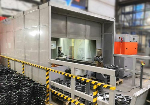 Robotic Plasma Spring Cutting
