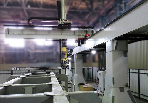 Robotic Cantilever Gantry Welding