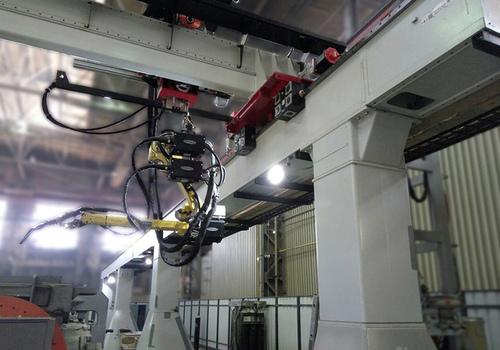 Robotic Cantilever Gantry Welding