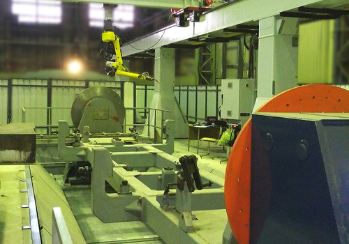 Robotic Cantilever Gantry Welding