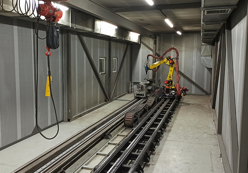 Robotic Gas Flame Hardening