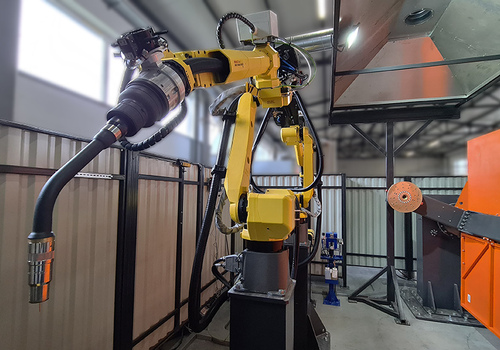 Robotic Double Axis Welding Positioner