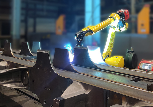Robotic Welding Railway Bogies