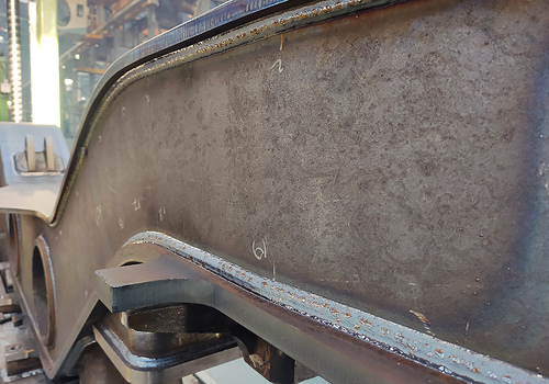 Robotic Welding Railway Bogies
