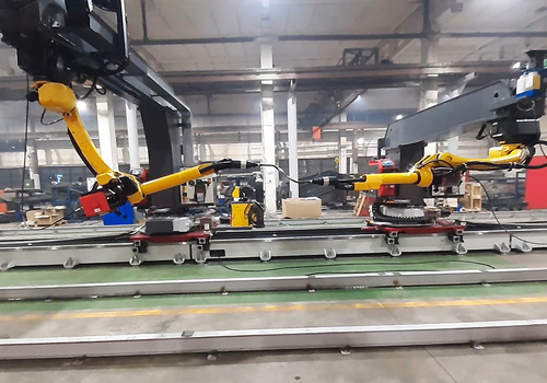 Robotic Welding of Structural Frames