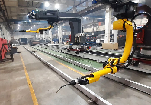 Robotic Welding of Structural Frames
