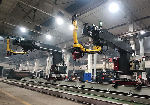 Robotic Welding of Structural Frames