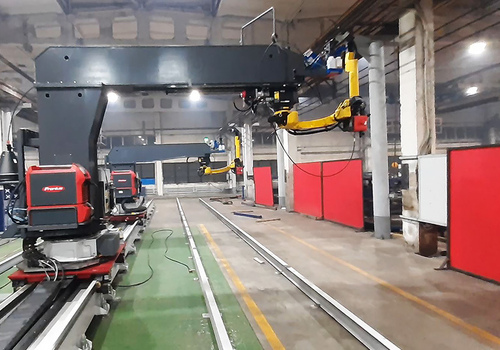 Robotic Welding of Structural Frames