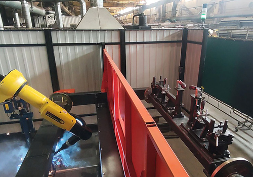 Robotic Welding Door Hinges
