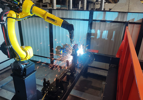 Robotic Welding Door Hinges
