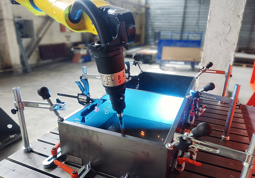 Robotic Welding of Cabinets and Doors