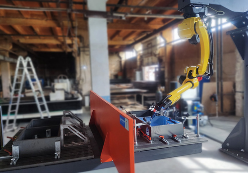 Robotic Welding of Cabinets and Doors